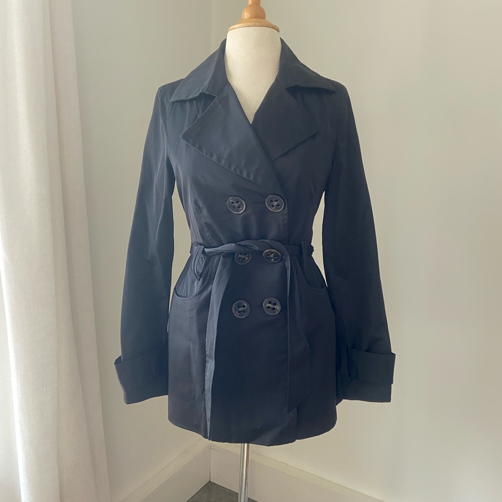 Double-Breasted Trench Coat